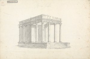 Pl. VIII Tempel van Jupiter in Tebessa door James Bruce
