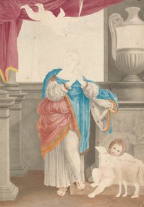 St. Agnes (naar Domenichino)