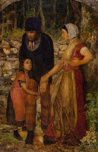 Het protest van de vrouw, 1858 door James Campbell
