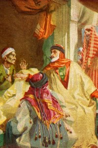 Een Palestijnse bazaar - Lucas xxii. 36 door James Clark, Henry A Harper