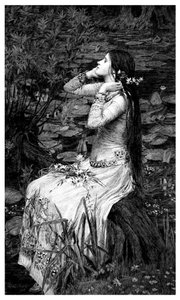 Ophelia, 1895 door James Dobie