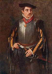 Henry Stuart, Lord Darnley (1541-1567), tweede echtgenoot van Mary Queen of Scots door James Dromgole Linton