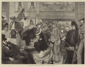 Londense schetsen, in een muziekhal