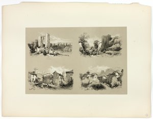 Frejus, Beaucaire, Kasteel, uit Pittoreske Selecties