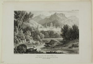 Paleis van Escurial door James Duffield Harding
