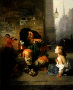 De Savoyaardse Jongen in Londen, 1865 door James Edward Freeman