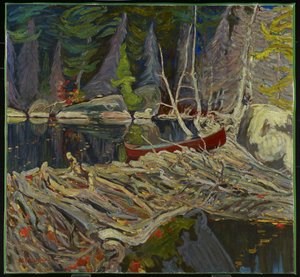 De beverdam, 1919 door James Edward Hervey Macdonald