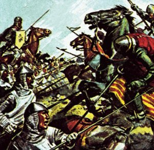 Slag bij Bannockburn door James Edwin McConnell