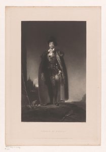 Portret van John Philip Kemble als Hamlet
