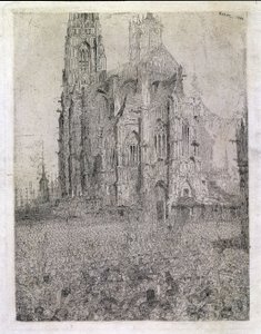 De kathedraal door James Ensor
