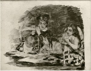 De kleine schilders door James Sidney Ensor