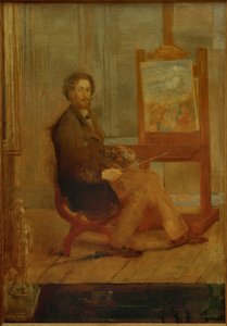 Ensor aan zijn ezel door James Sidney Ensor