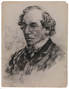 Portret van een man door James Ensor
