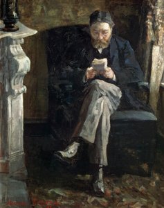 Portret van de vader van de kunstenaar