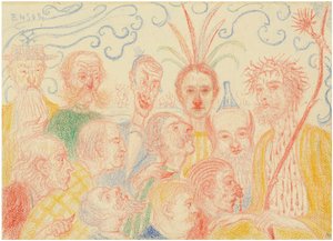 Scènes de la Vie du Christ, 1910-1915 door James Ensor