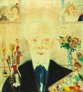 Zelfportret door James Ensor