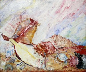 Stilleven door James Ensor