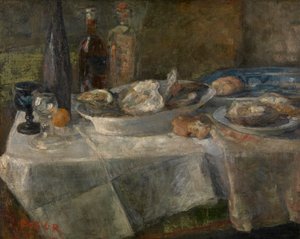 Stilleven met oesters