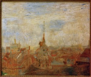 Daken van Oostende door James Sidney Ensor