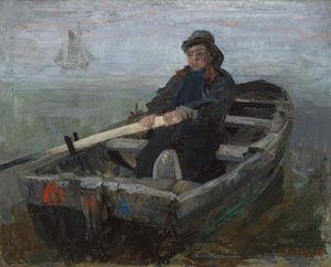 De roeier door James Ensor
