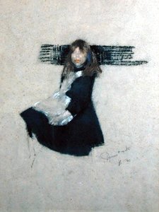 Klein Meisje in Zwart