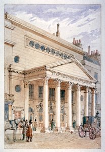 Theatre Royal, Haymarket, Westminster, Londen, ca. 1840