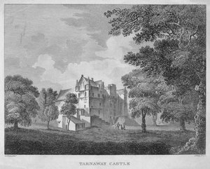 Tarnaway Castle door James Fittler
