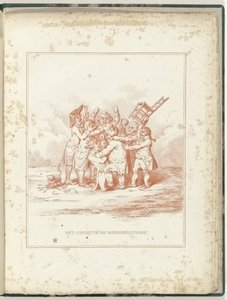 Comité van Bondgenootschap, 1795 door James Gillray (possibly)