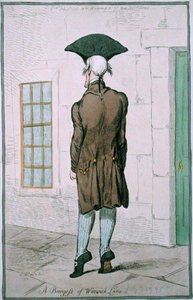 Een Burgess van Warwick Lane door James Gillray