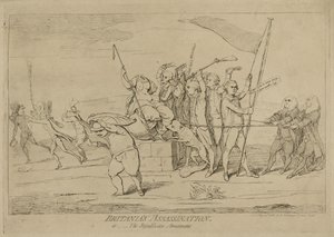 De moord op Britannia of Het vermaak van de republikeinen, gepubliceerd op 10 mei 1782