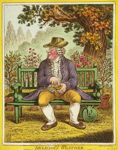 Heerlijk Weer, uitgegeven door Hannah Humphrey, 1808
