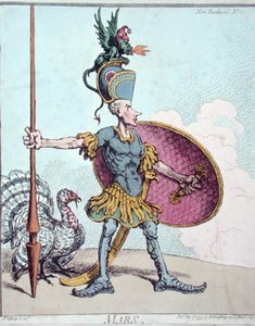 Mars door James Gillray