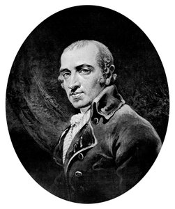 Mr. James Gillray, naar een portret door hemzelf, ca. 1800