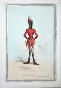 Patern-Staff, uitgegeven door Hannah Humphrey in 1797 door James Gillray