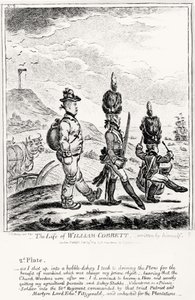 Plaat 2, uit Het Leven van William Cobbett, geschreven door hemzelf, gepubliceerd door H. Humphrey, 1809