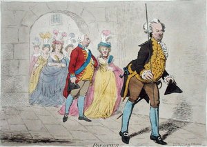 Polonius door James Gillray