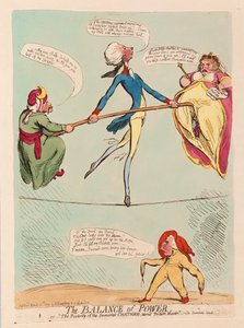 Het machtsevenwicht of het nageslacht van de onsterfelijke Chatham, wordt houdingmeester, uitgegeven 1791