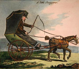 De Kleine Knusser door James Gillray