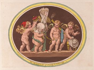 Het huwelijk van Cupido en Psyche, uitgegeven 1797