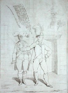 De donderaar door James Gillray