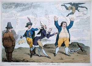 De tijden, Anno 1783, gepubliceerd door William Humphrey