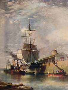 Belfast Haven - Veerboottrappen, 1851, 1909 door James Glen Wilson