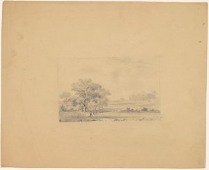 Pastoraal Landschap door James Goodwyn Clonney