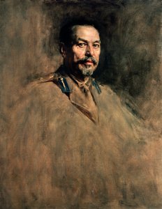 Portret van Louis Botha (1862-1919), ca. 1919-1921, Zuid-Afrikaanse politicus, schilderij door James Guthrie (1859-1930). Zuid-Afrika, 20e eeuw