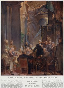 Enkele opmerkelijke staatslieden uit het bewind van koning George V