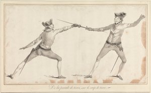 De la Parade de Tierce, sur le Coup de Tierce door James Gwin