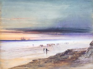 Strandscène door James Hamilton