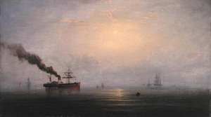 Mistige Ochtend op de Theems, c.1874