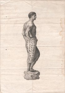 Standbeeld van een Man door James Heath