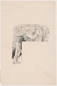 Gipsafgietsels van Antieke Beelden: Het Parthenon door James Henry Moser